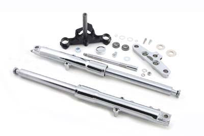 Fork Assembly with Chrome Sliders 1986 / 1999 FLST