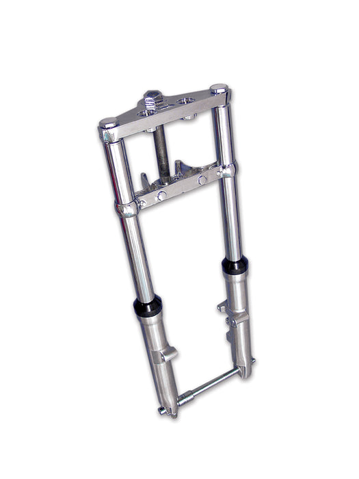 Fork Assembly with Chrome Sliders Stock Length 2000 / 2006 FXST