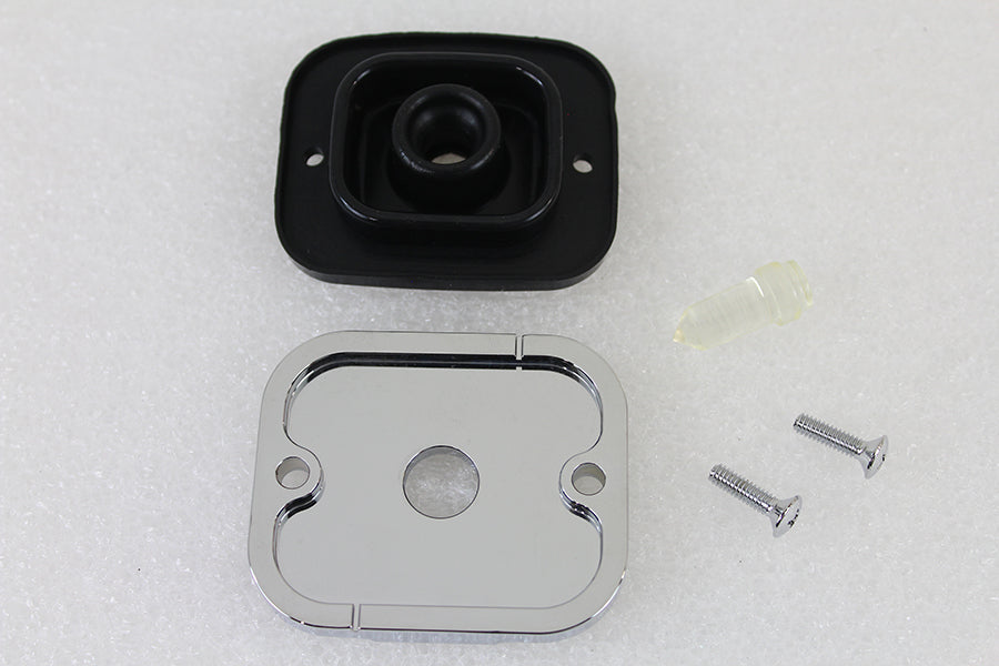 Handlebar Master Cylinder Cover Chrome 1996 / 2004 FLT 1996 / 2005 FXST 1996 / 2005 FLST 1996 / 2005 FXD 1996 / 2003 XL