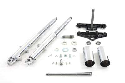 41mm Chrome Fork Assembly with Polished Sliders 1960 / 1966 FL