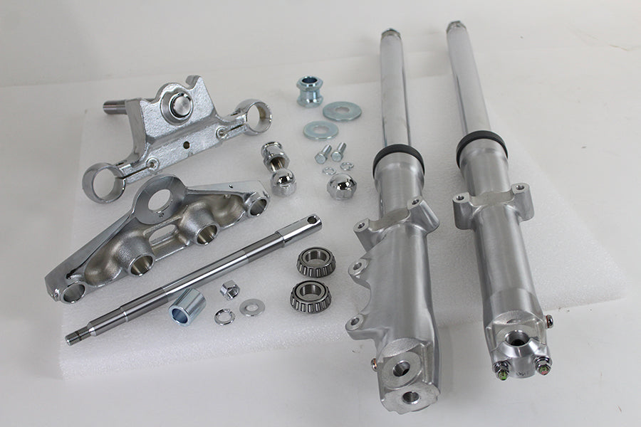 41mm Wide Glide Fork Assembly with Polished Sliders 1952 / 1981 XL