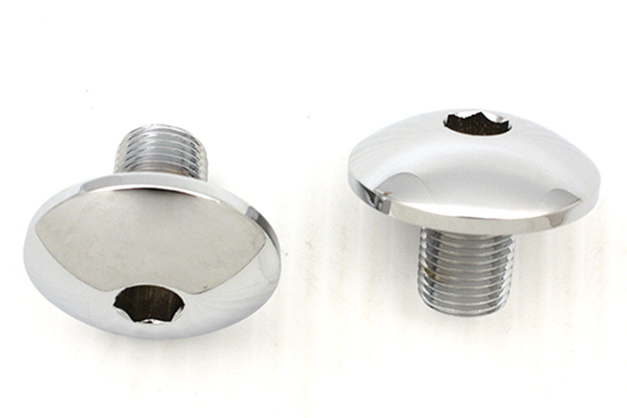 Fork Tube Allen Cap Set Domed Style 1977 / 1984 FL 1984 / UP FXST 1986 / UP FLST 1980 / 1986 FX
