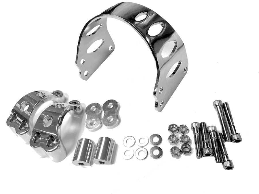 49mm Chrome Tomahawk Front Fork Brace 2006 / 2017 FXD