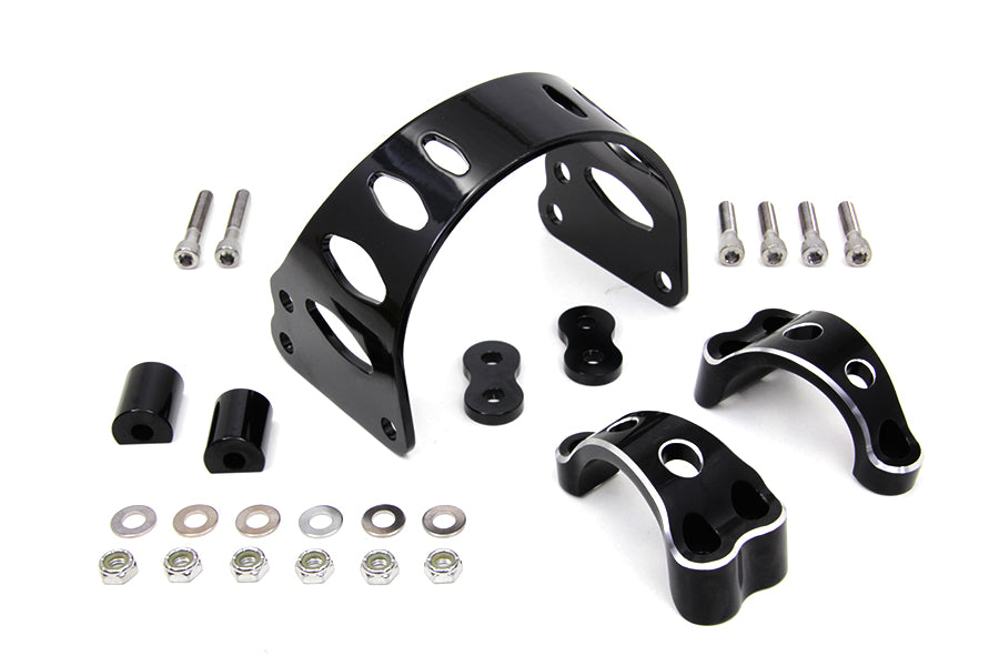 49mm Black Tomahawk Front Fork Brace 2006 / 2017 FXD