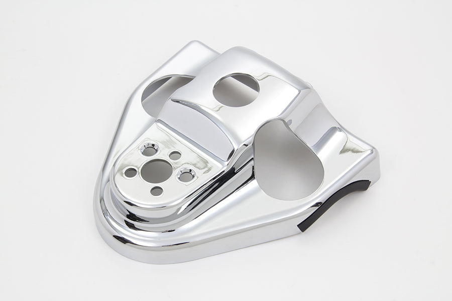 Chrome Handlebar Riser Cover 2014 / UP FLHR