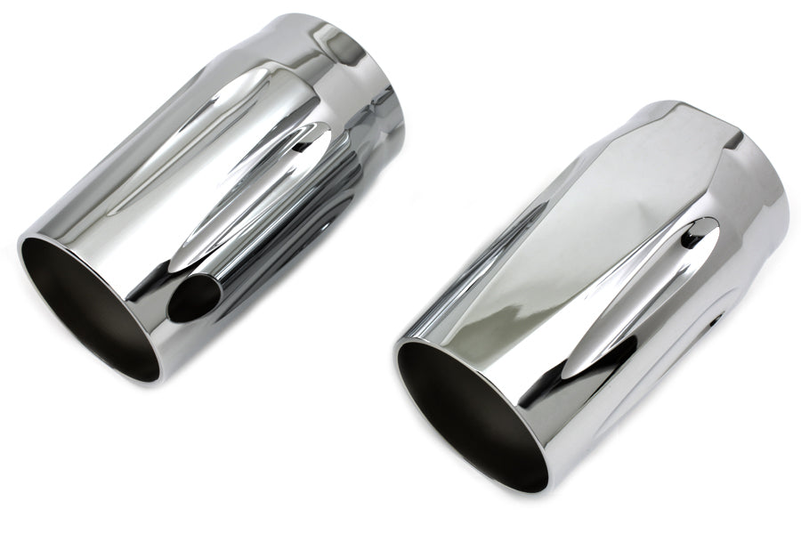 Chrome Fork Slider Cover Set 2014 / UP FLT