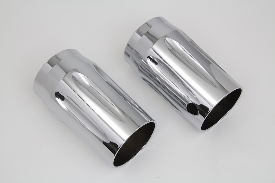 Chrome Fork Slider Cover Set 2014 / UP FLT
