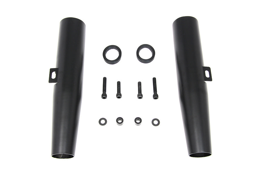 Black 39mm Fork Shrouds 2004 / UP XL