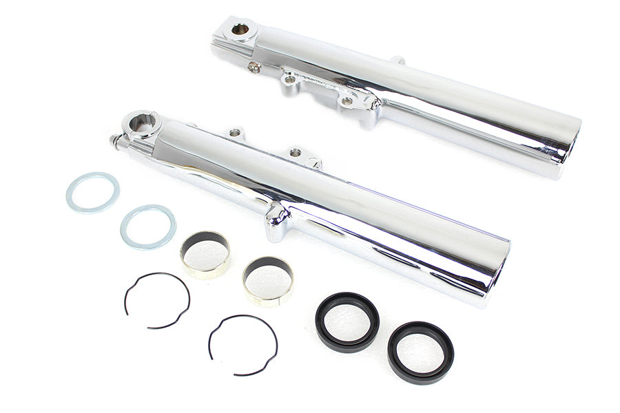 Chrome Lower Fork Slider Set 2000 / 2013 FLT