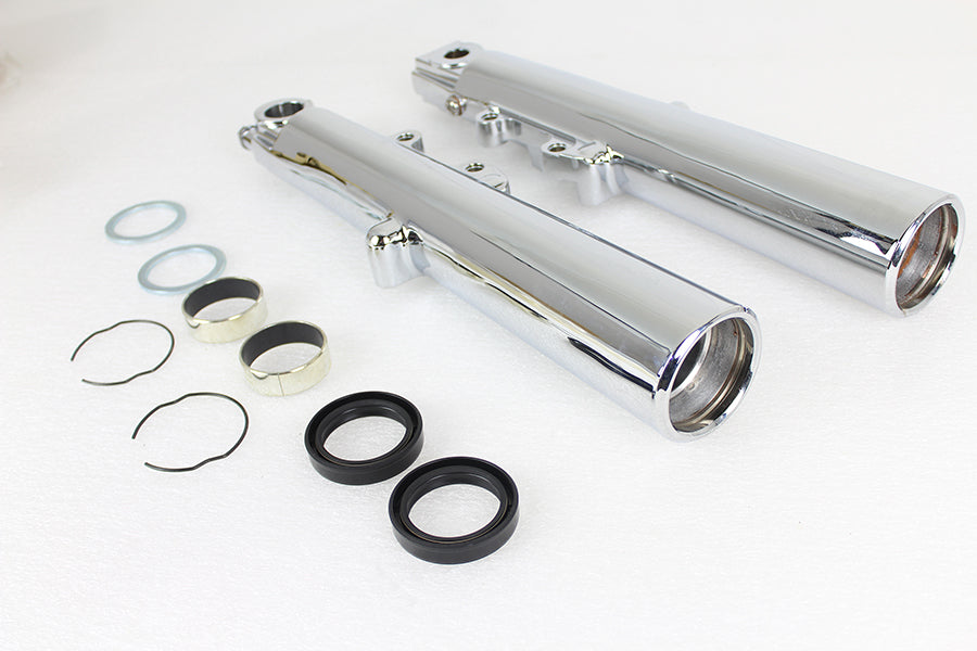 Chrome Lower Fork Slider Set 2000 / 2013 FLT