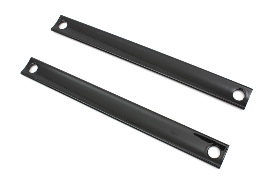 Black Triple Tree Cover Trim Strip Set 1986 / 2017 FLST