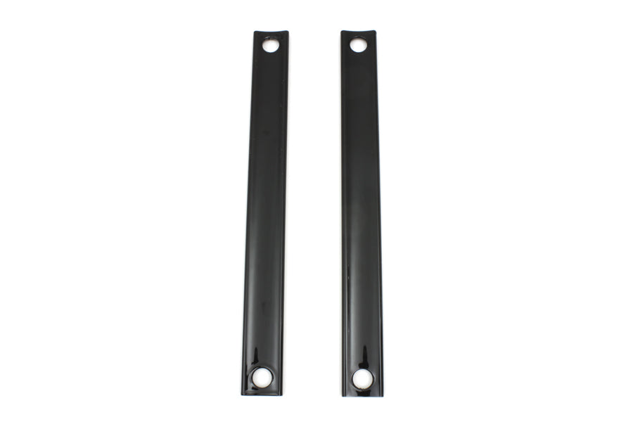 Black Triple Tree Cover Trim Strip Set 1986 / 2017 FLST