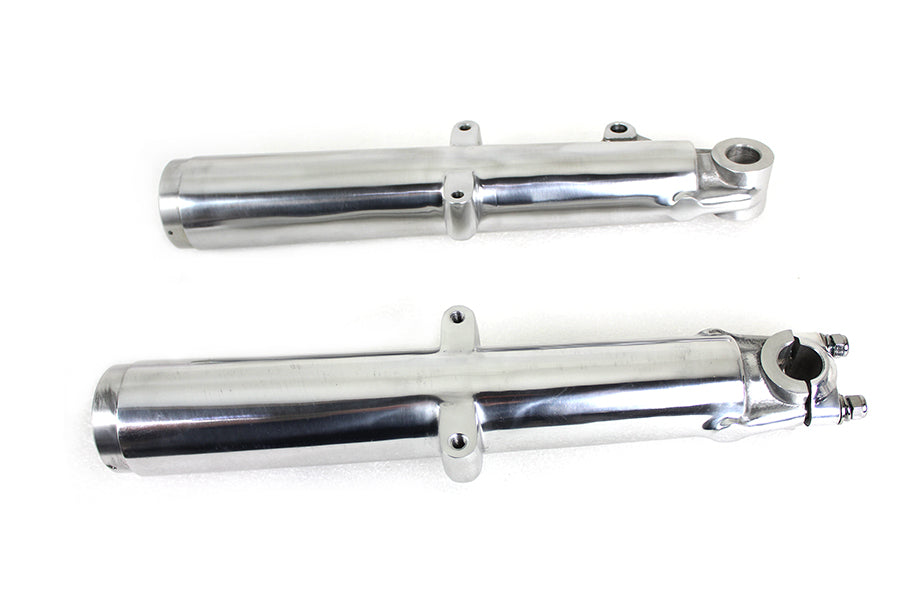 41mm Glide Fork Slider Set Polished 1969 / 1971 FL