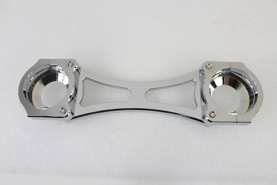 41mm Chrome Front Fork Brace 2000 / 2013 FXST 1999 / 2005 FXDWG
