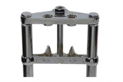 Fork Assembly with Polished Sliders 4 Over Stock 1980 / 1983 FX