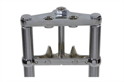 Fork Assembly with Polished Sliders 2 Over Stock 1984 / 1999 FXST