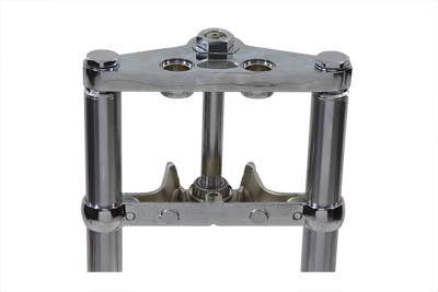 Fork Assembly with Chrome Sliders 2 Over Stock 1980 / 1983 FX