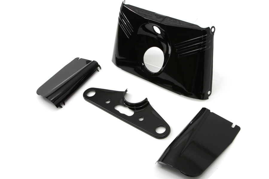 Replica Triple Tree Cover Kit Black 1949 / 1959 FLH