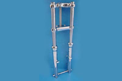 39mm Fork Assembly with Chrome Sliders Single Disc 1988 / 1999 XL