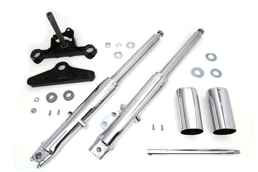 41mm Fork Assembly with Chrome Sliders 1973 / 1984 FL