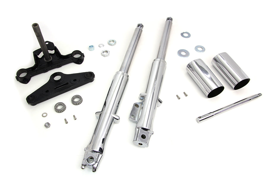 41mm Fork Assembly with Chrome Sliders 1973 / 1984 FL