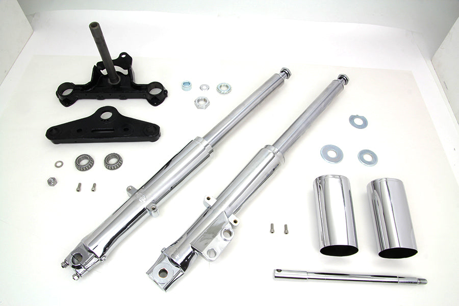 41mm Fork Assembly with Chrome Sliders 1973 / 1984 FL