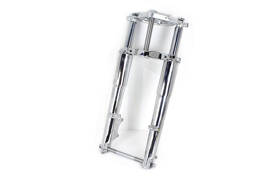 Fork Assembly with Chrome Sliders 1984 / UP FLT