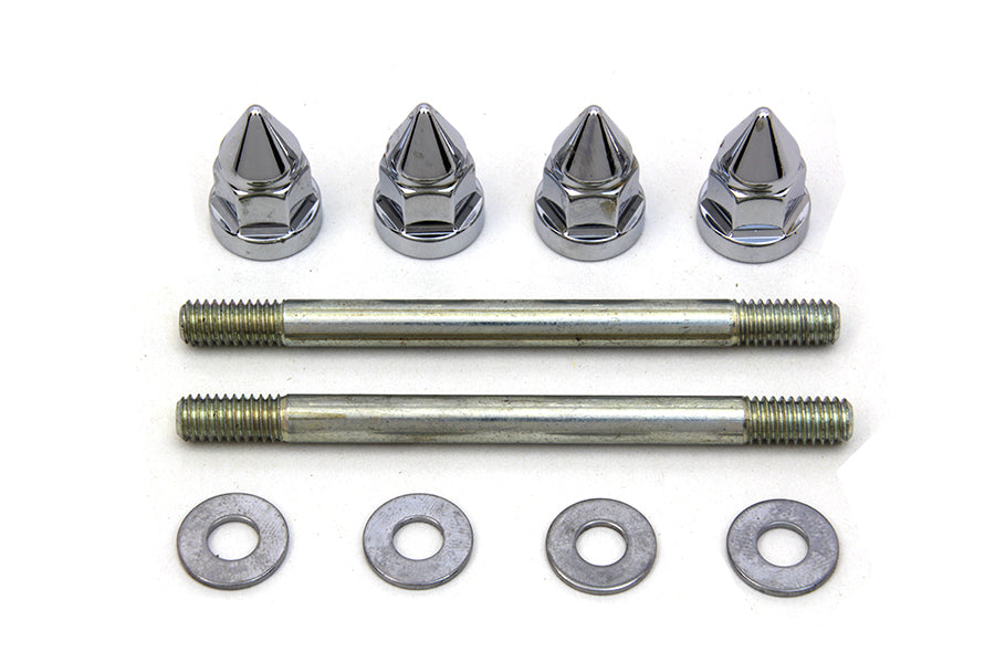 Gas Tank Mount Kit Chrome 1991 / 2017 FXD 2005 / UP FXDWG