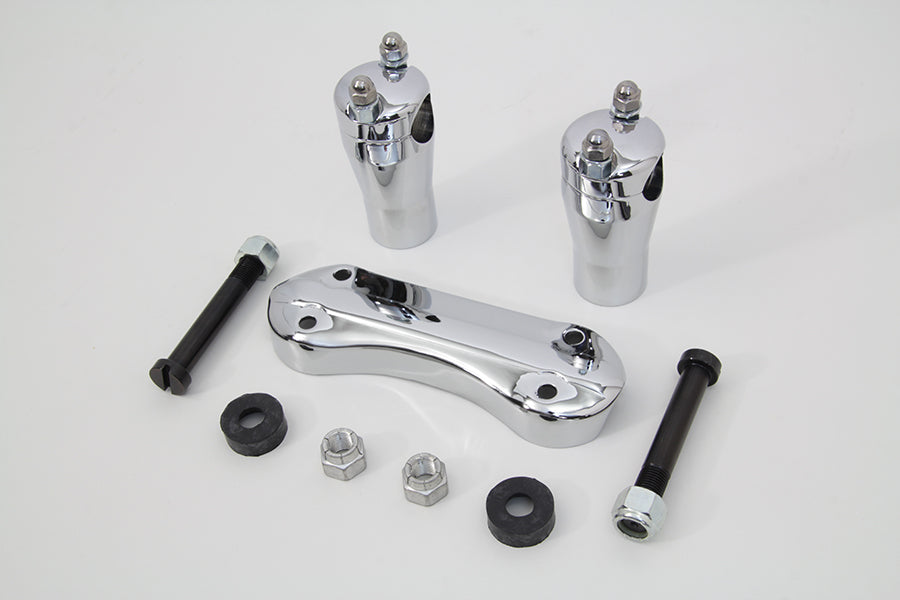 3" Glide Riser Set Chrome 1949 / 1959 FL