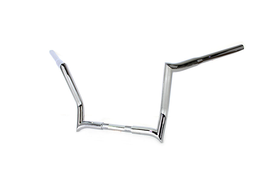 12" Z-Bar Handlebar without Indents Chrome 1986 / 2013 FLT 1982 / UP FLHX