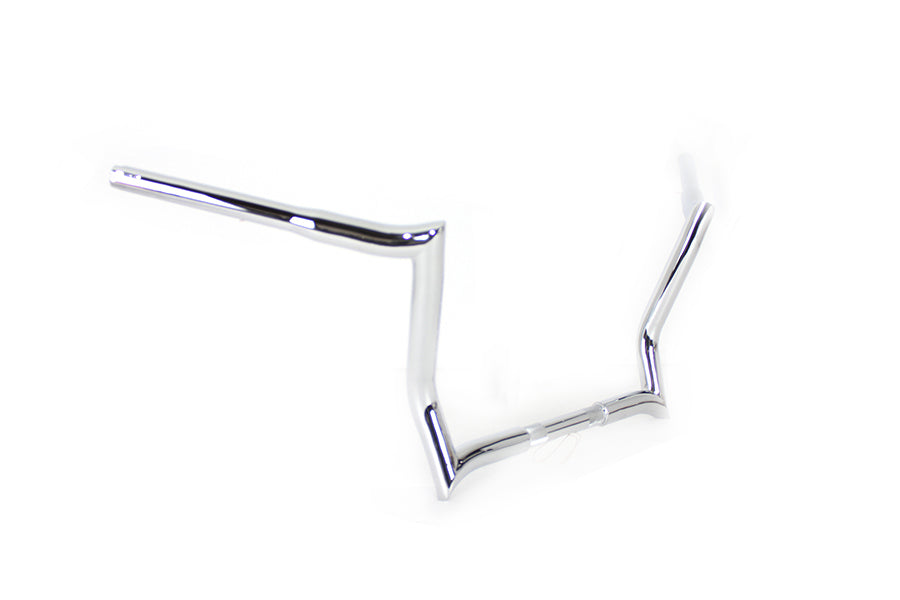 12" Z-Bar Handlebar without Indents Chrome 1986 / 2013 FLT 1982 / UP FLHX
