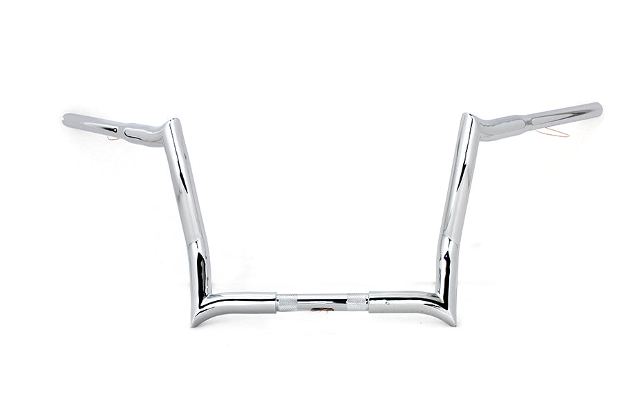 12" Z-Bar Handlebar without Indents Chrome 1986 / 2013 FLT 1982 / UP FLHX