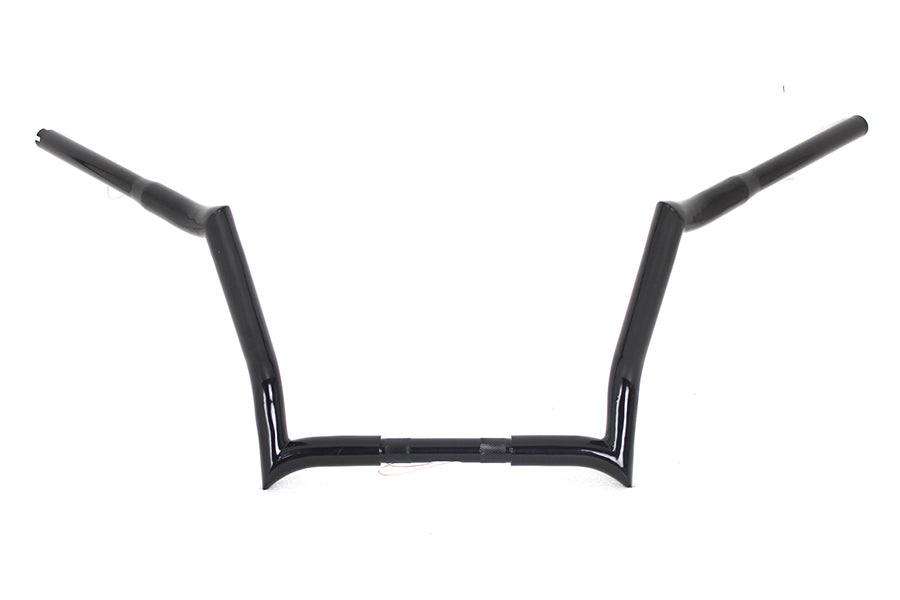 12" Z-Bar Handlebar without Indents Black 1986 / 2013 FLT 1982 / UP FLHX