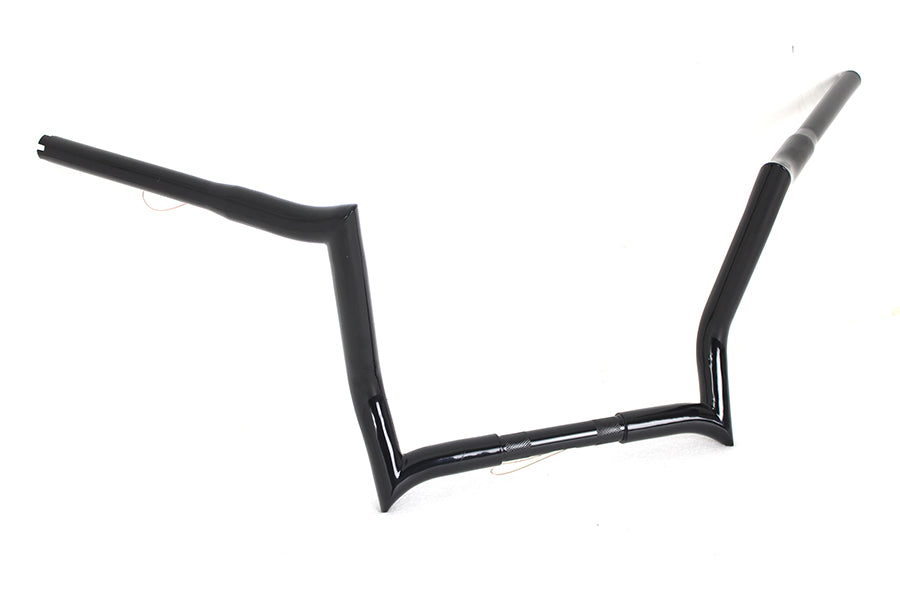 12" Z-Bar Handlebar without Indents Black 1986 / 2013 FLT 1982 / UP FLHX