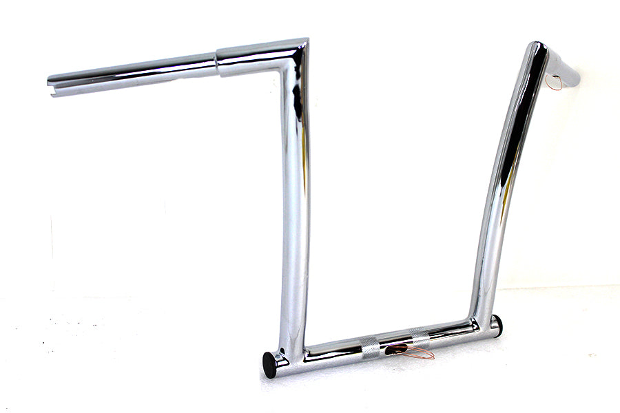 16" Chrome ChiZeled Z-Bar Handlebar with Indents 2015 / UP FLTR