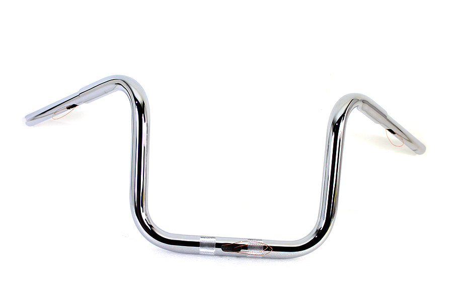 12" Fat Ape Handlebar with Indents Chrome 2015 / UP FLTR