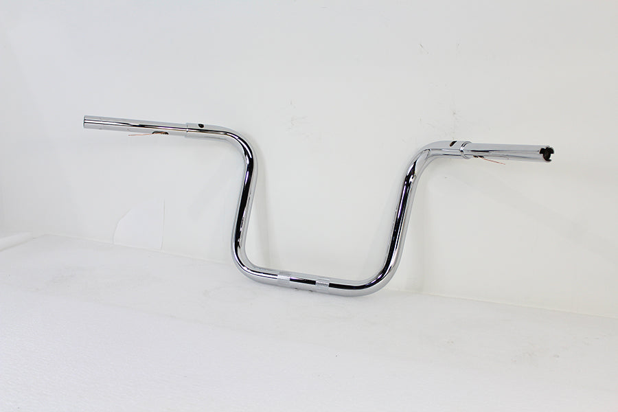 12" Fat Ape Handlebar with Indents Chrome 2015 / UP FLTR
