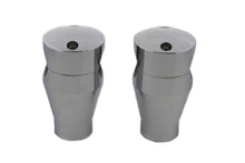 Load image into Gallery viewer, 3" Chrome Wide Glide Riser Set 0 /  Custom applications