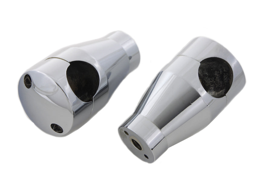 3" Chrome Wide Glide Riser Set 0 /  Custom applications