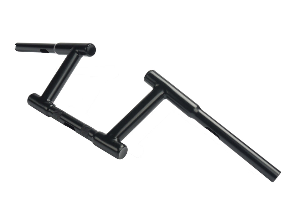 6 Z-Bar Racing Handlebar with Indents Black 1982 / 1984 FL 1982 / 1984 FX 1982 / UP XL 1986 / 2017 FLST 1984 / 2017 FXST 1982 / 1984 FXR 1985 / 1994 FXR 1991 / 2017 FXD