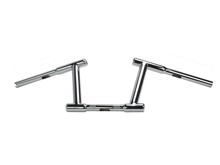 8 Z-Bar Racing Handlebar with Indents Chrome 1982 / 1984 FL 1982 / 1984 FX 1982 / UP XL 1986 / 2017 FLST 1984 / 2017 FXST 1982 / 1984 FXR 1985 / 1994 FXR 1991 / 2017 FXD