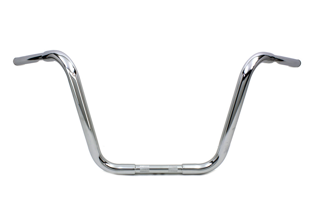 14" Buffalo Ape Hanger Handlebar with Indents Chrome 1982 / 1984 FL 1982 / 1984 FX 1982 / UP XL 1986 / 2017 FLST 1984 / 2017 FXST 1982 / 1994 FXR 1982 / 1994 FXR 1991 / 2017 FXD 1982 / 2007 FLT 1982 / 2007 FLT