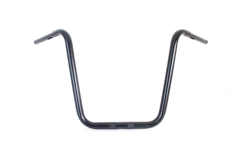 18" Rhino Ape Hanger Handlebar with Indents Black 0 /  Custom application for use with 1-1/4" risers"
