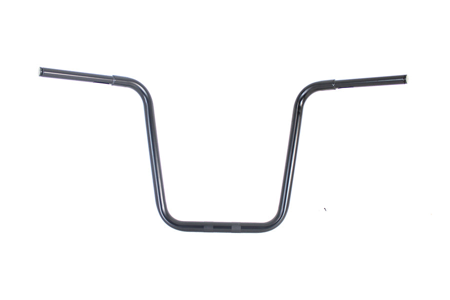 18" Rhino Ape Hanger Handlebar with Indents Black 0 /  Custom application for use with 1-1/4" risers"