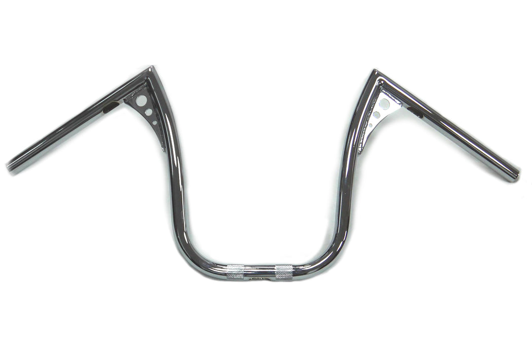 15" Chrome Z-Bar Handlebar with Wiring Slots 1982 / UP FL 1982 / UP FX 1982 / UP XL 1986 / 2017 FLST 1986 / 2017 FXST 1982 / UP FXR 1982 / UP FXR 1991 / 2017 FXD 1982 / UP FLT 1982 / UP FLT