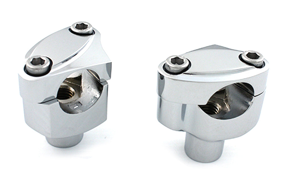 1-1/2" Riser Set Chrome 1988 / UP FLT