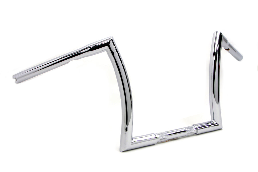 12" Z Handlebar with Indents Chrome 1984 / 2017 FXST 1986 / 2017 FLST