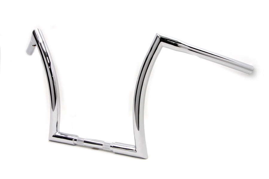 14" Z Handlebar with Indents Chrome 1984 / 2017 FXST 1986 / 2017 FLST