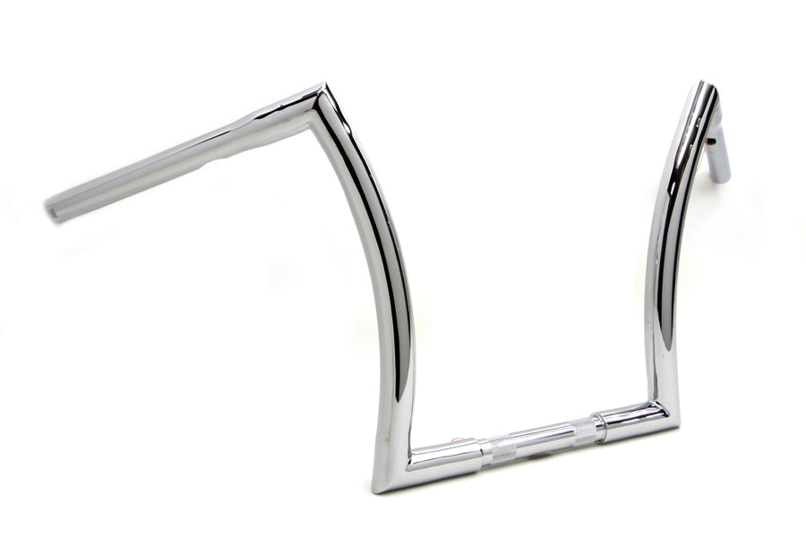 14" Z Handlebar with Indents Chrome 1984 / 2017 FXST 1986 / 2017 FLST