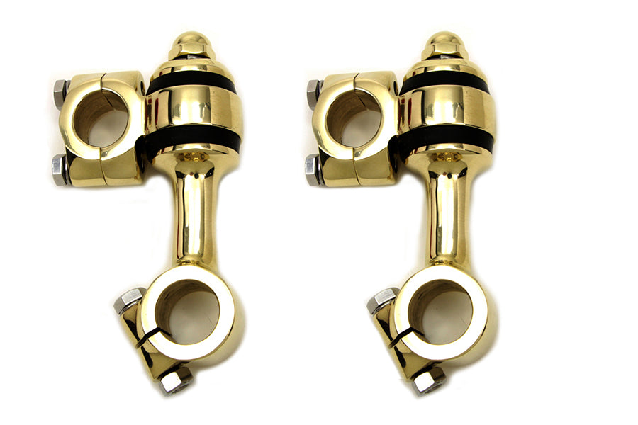 Polished Brass Flanders Riser Set 1941 / 1948 FL 1941 / 1957 G 1941 / 1952 W